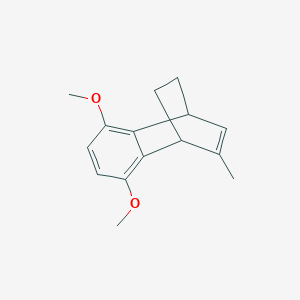 molecular formula C15H18O2 B11942457 5,8-Dimethoxy-2-methyl-1,4-dihydro-1,4-ethanonaphthalene CAS No. 79997-75-4