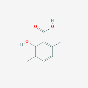 molecular formula C9H10O3 B1194247 2-Hydroxy-3,6-dimethylbenzoic acid CAS No. 3921-12-8