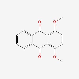 molecular formula C16H12O4 B1194249 1,4-Dimethoxyanthraquinone CAS No. 6119-74-0
