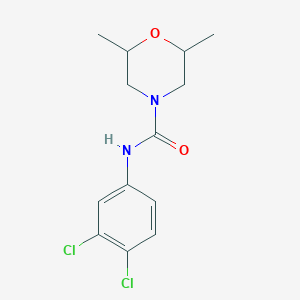 molecular formula C13H16Cl2N2O2 B11942505 N-(3,4-dichlorophenyl)-2,6-dimethylmorpholine-4-carboxamide 