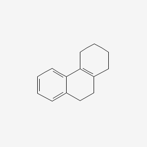 molecular formula C14H16 B11942633 Phenanthrene, 1,2,3,4,9,10-hexahydro- CAS No. 16896-36-9