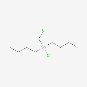 molecular formula C9H20Cl2Sn B1194264 Dibutylchloro(chloromethyl)tin CAS No. 61553-17-1