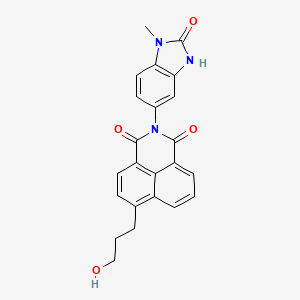 molecular formula C23H19N3O4 B11942658 BAY-364 