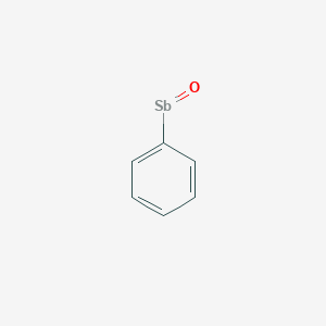 molecular formula C6H5OSb B11942716 Oxo(phenyl)stibane CAS No. 4519-29-3