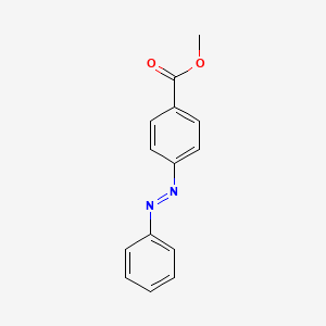molecular formula C14H12N2O2 B11942738 Methyl 4-[(e)-phenyldiazenyl]benzoate CAS No. 2918-88-9