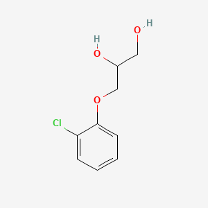 molecular formula C9H11ClO3 B11942745 3-(o-Chlorophenoxy)-1,2-propanediol CAS No. 5112-21-0