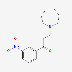molecular formula C15H20N2O3 B1194283 Phenitrone CAS No. 3670-65-3