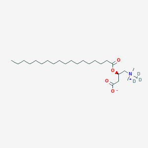 molecular formula C25H49NO4 B11942866 Stearoyl-l-carnitine-d3 