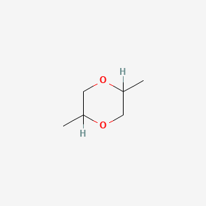molecular formula C6H12O2 B1194289 Dimethyldioxane CAS No. 25136-55-4