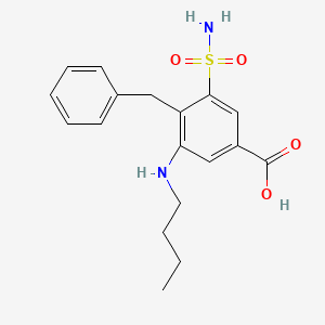 molecular formula C18H22N2O4S B1194290 Besunide CAS No. 36148-38-6