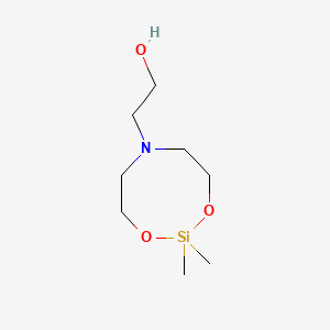 molecular formula C8H19NO3Si B1194292 Silicon triethanolamine CAS No. 42959-18-2