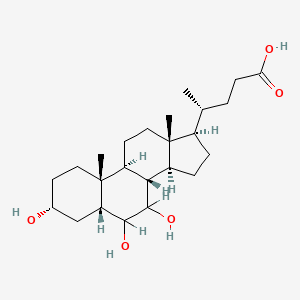 molecular formula C24H40O5 B1194298 Muricholic acid CAS No. 39016-49-4