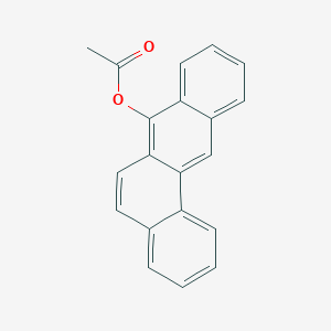 molecular formula C20H14O2 B11942982 Tetraphen-7-yl acetate CAS No. 25040-01-1