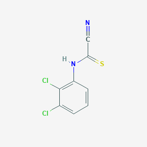 molecular formula C8H4Cl2N2S B11942997 N-(2,3-Dichlorophenyl)cyanothioformamide CAS No. 14502-35-3