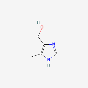 molecular formula C5H8N2O B1194300 1H-Imidazole-4-methanol, 5-methyl- CAS No. 29636-87-1