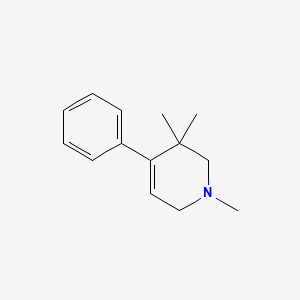 molecular formula C14H19N B1194303 1,3,3-Trimethyl-4-phenyl-1,2,3,6-tetrahydropyridine CAS No. 99156-44-2