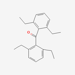 molecular formula C21H26O B11943097 Bis(2,6-diethylphenyl)methanone CAS No. 22679-46-5