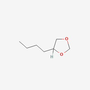 molecular formula C7H14O2 B1194312 4-Butyl-1,3-dioxolane CAS No. 72493-05-1