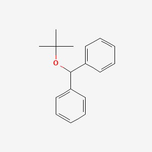 molecular formula C17H20O B11943231 Tert-butyl diphenylmethyl ether CAS No. 28567-35-3