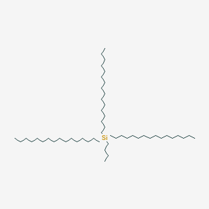 molecular formula C52H108Si B11943307 Butyltrihexadecylsilane 