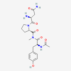 Acetyl-asparaginyl-prolyl-methyltyrosinamide