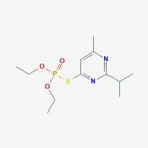 molecular formula C12H21N2O3PS B1194333 Isodiazinon CAS No. 82463-42-1