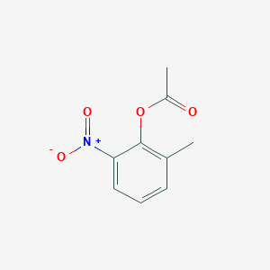 molecular formula C9H9NO4 B11943344 2-Methyl-6-nitrophenyl acetate CAS No. 70277-91-7