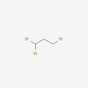 molecular formula C3H5Br3 B1194335 1,1,3-Tribromopropane CAS No. 23511-78-6