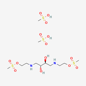 molecular formula C12H32N2O14S4 B1194340 Lycurim CAS No. 2507-27-9