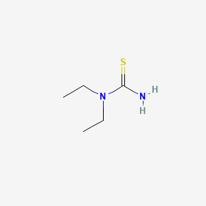 molecular formula C5H12N2S B1194344 1,1-Diethylthiourea CAS No. 7204-46-8