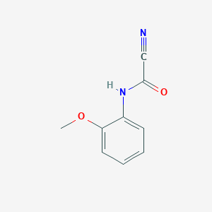 molecular formula C9H8N2O2 B11943483 N-(2-Methoxyphenyl)cyanoformamide CAS No. 73708-75-5