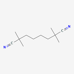 molecular formula C12H20N2 B11943534 2,2,7,7-Tetramethyloctanedinitrile CAS No. 13865-25-3