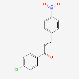 1-(4-Chlorophenyl)-3-(4-nitrophenyl)prop-2-en-1-one