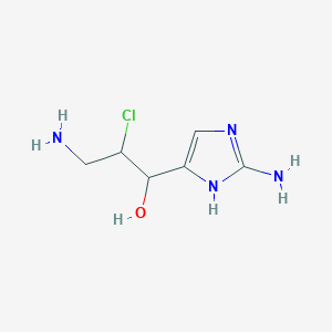molecular formula C6H11ClN4O B1194364 Girolline 