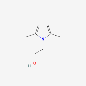 molecular formula C8H13NO B1194371 1-(2-羟乙基)-2,5-二甲基吡咯 CAS No. 83662-06-0