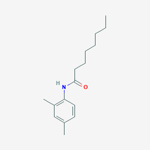 molecular formula C16H25NO B11943719 2',4'-Octanoxylidide CAS No. 121990-03-2