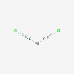 molecular formula C4Cl2Hg B11943794 Mercury, bis(chloroethyn-1-yl)- CAS No. 64771-59-1
