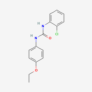 molecular formula C15H15ClN2O2 B11943899 1-(2-Chlorophenyl)-3-(4-ethoxyphenyl)urea CAS No. 13141-91-8