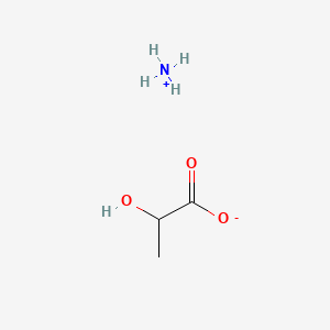 molecular formula C3H9NO3 B1194391 Ammonium lactate CAS No. 515-98-0