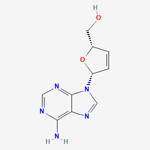 2',3'-Dideoxy-2',3'-didehydroadenosine