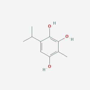 molecular formula C10H14O3 B1194412 6-Isopropyl-3-methylbenzene-1,2,4-triol CAS No. 4427-54-7