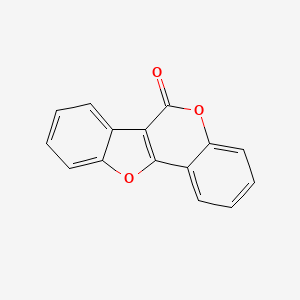 molecular formula C15H8O3 B1194414 Coumestan CAS No. 479-12-9