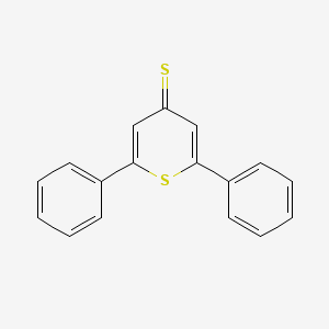 molecular formula C17H12S2 B11944140 2,6-Diphenyl-4H-thiopyran-4-thione CAS No. 1029-97-6
