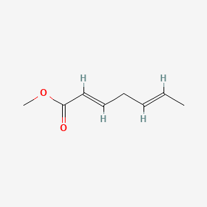 molecular formula C8H12O2 B11944150 Methyl (2E,5E)-hepta-2,5-dienoate CAS No. 32793-93-4