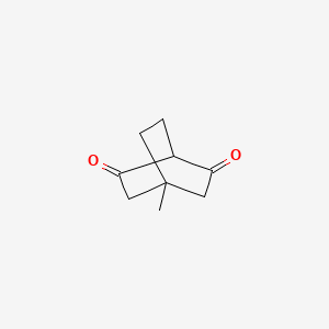 molecular formula C9H12O2 B11944219 4-Methylbicyclo[2.2.2]octane-2,6-dione CAS No. 119986-98-0