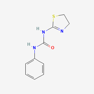 molecular formula C10H11N3OS B1194424 1-(4,5-Dihydrothiazol-2-yl)-3-phenylurea 