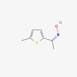 molecular formula C7H9NOS B11944240 2-Acetyl-5-methylthiophene oxime CAS No. 1956-44-1