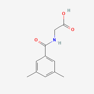 molecular formula C11H13NO3 B1194433 3,5-Dimethylhippuric acid CAS No. 23082-14-6