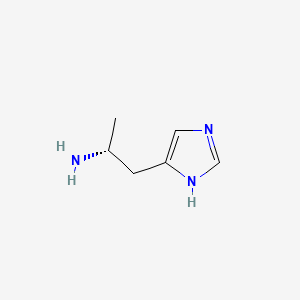 molecular formula C6H11N3 B1194434 (R)-alpha-Methylhistamine CAS No. 75614-87-8