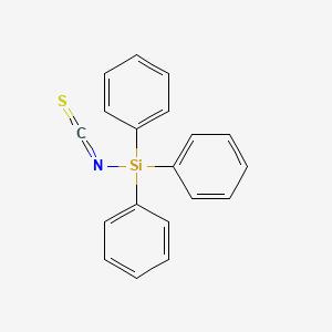 molecular formula C19H15NSSi B11944350 Triphenylsilyl isothiocyanate 